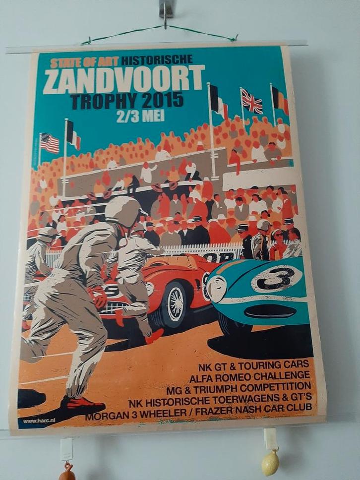 Oldtimer Historische Zandvoort Trophy 2015 oldtimer raceauto, Verzamelen, Automerken, Motoren en Formule 1, Zo goed als nieuw