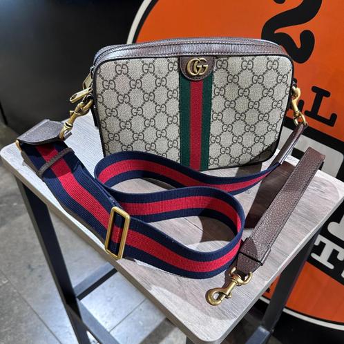 Gucci Ophida Crossbody Bag - Nieuw - garantie - Unisex - met, Sieraden, Tassen en Uiterlijk, Tassen | Schoudertassen, Zo goed als nieuw