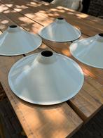 4 Vintage IKEA Lampenkappen - Wit industrieel design, Ikea, Wit, Rond, Industrieel stoer