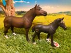 Schleich marbach merrie met veulen 82145, Ophalen of Verzenden, Zo goed als nieuw, Paard, Beeldje of Figuurtje