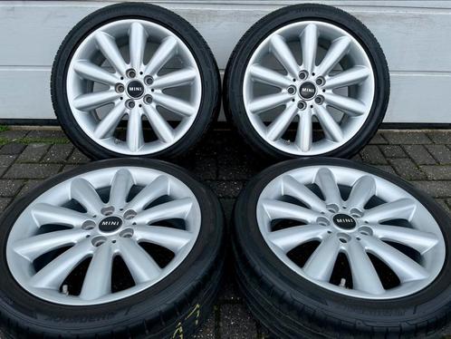 17 Inch Originele Mini Cooper Cosmos Velgen 205/45/17 5x112, Auto-onderdelen, Banden en Velgen, Banden en Velgen, Zomerbanden