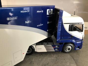 Mdl.018 / BMW-Williams Team Truck 1:43 (2004) Nieuw! beschikbaar voor biedingen
