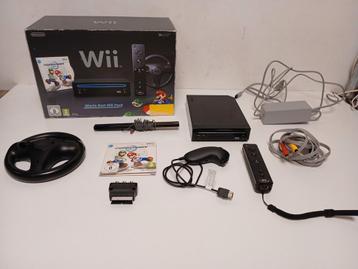 Nintendo wii mario kart bundel met doos beschikbaar voor biedingen