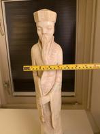 Antiek Chinees Beeld - Zwaar, Antiek en Kunst, Kunst | Beelden en Houtsnijwerken, Ophalen of Verzenden