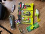 Kunstaas snoek, mouse, megabass, rapala, fox, Ophalen of Verzenden, Zo goed als nieuw, Overige typen
