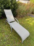 Mooi ligbed grijs aluminium, Tuin en Terras, Ophalen, Gebruikt, Aluminium, Inklapbaar