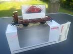 Marklin H0 OVP 46063 Langeboordwagen met Brandweer VW DB, Hobby en Vrije tijd, Wisselstroom, Ophalen of Verzenden, Märklin, Nieuw