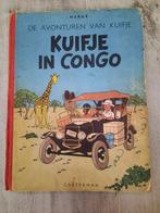 kuifje in Congo HC 1947 2e druk, Gelezen, Eén stripboek, Ophalen of Verzenden, Hergé