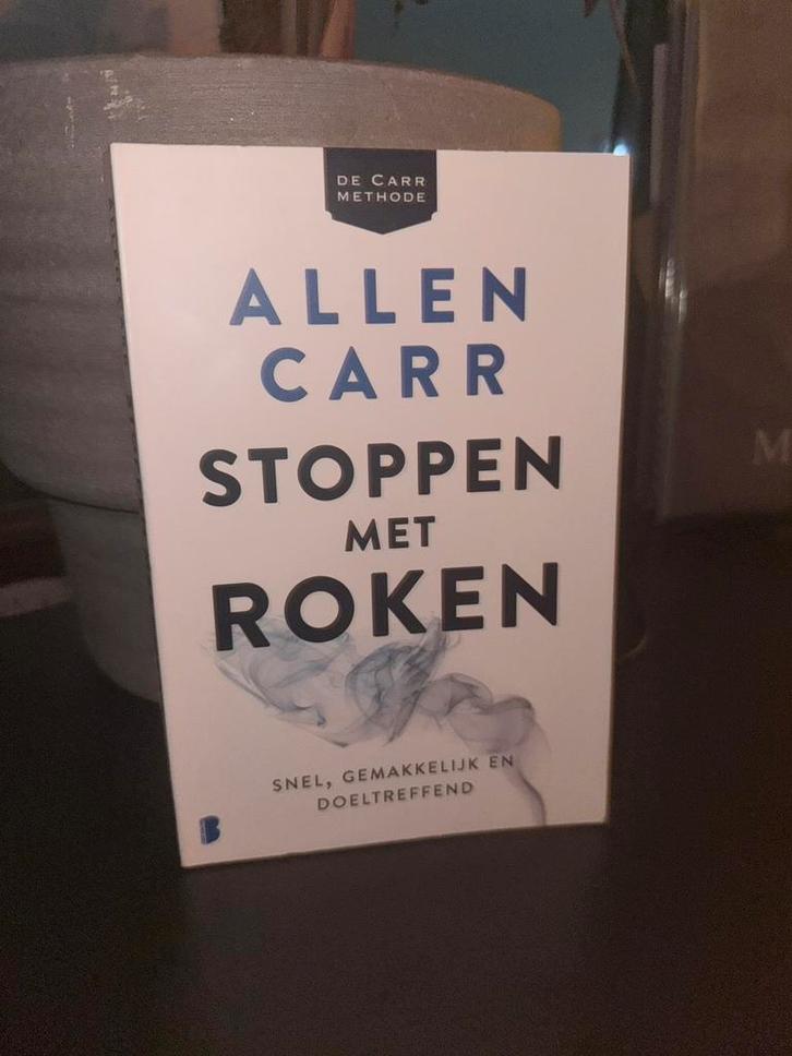 Allen Carr - Stoppen met roken, Boeken, Gezondheid, Dieet en Voeding, Zo goed als nieuw, Ophalen of Verzenden