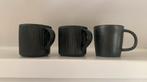 Zwarte mokken House Doctor en Bloomingville, Huis en Inrichting, Keuken | Servies, Ophalen, Zo goed als nieuw, Overige stijlen