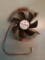 ZALMAN - CPU koeler - Doorsnee = 11cm - oa.voor vintage pc's, Computers en Software, Computerkoelers, Ophalen of Verzenden, Gebruikt