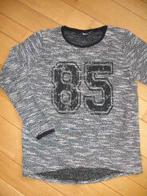 JANINA trui zwart wit mêlee maat 44, Kleding | Dames, Truien en Vesten, Zwart, Maat 42/44 (L), Ophalen of Verzenden, Zo goed als nieuw