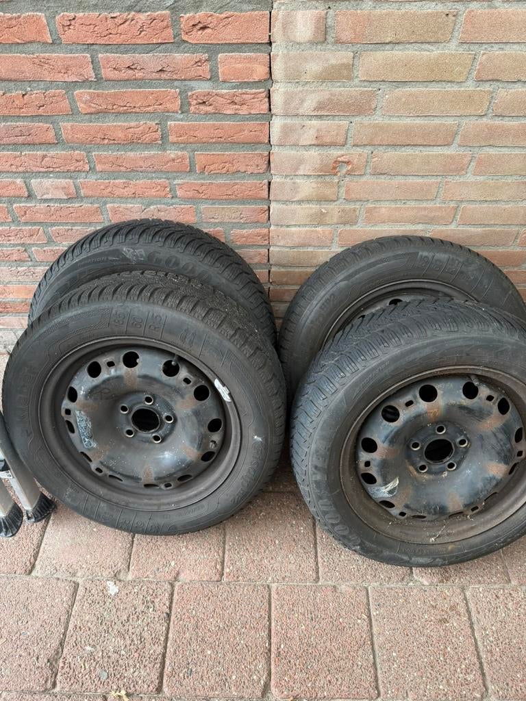 Set winterbanden 5 gaats, Ophalen