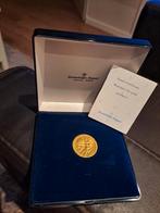 Gouden herdenkingsmunt huwelijk Willem-Alexander en Máxima, Ophalen of Verzenden, Goud