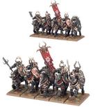 Warhammer Old World - 5 Chaos Knights - Warriors of Chaos, Hobby en Vrije tijd, Wargaming, Ophalen of Verzenden, Nieuw, Warhammer