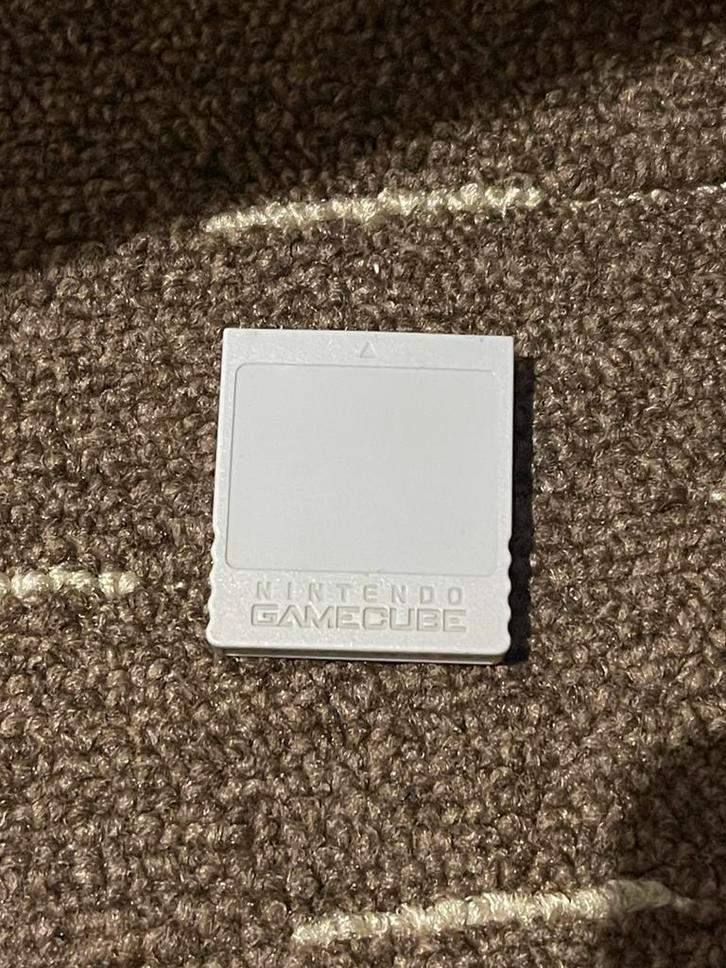 Nintendo Gamecube Memory Card, Spelcomputers en Games, Games | Nintendo GameCube, Avontuur en Actie, 1 speler, Vanaf 3 jaar, Ophalen of Verzenden