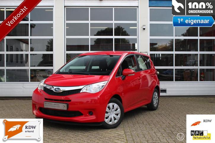 Subaru Trezia 1.3-16V 100PK Comfort (Identiek Toyota Verso-S, Auto's, Subaru, Trezia, ABS, Airbags, Airconditioning, Alarm, Boordcomputer