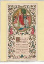 Mooi oud steendruk prentje Priester aan altaar met gebed, Verzamelen, Religie, Verzenden, Zo goed als nieuw, Kaart of Prent, Christendom | Katholiek