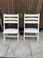 2 hele nette Stokke triptrapstoelen, Ophalen of Verzenden, Zo goed als nieuw, Meegroeistoel