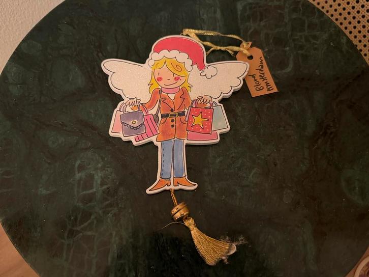 Blond Amsterdam kersthanger, Diversen, Kerst, Zo goed als nieuw, Ophalen of Verzenden