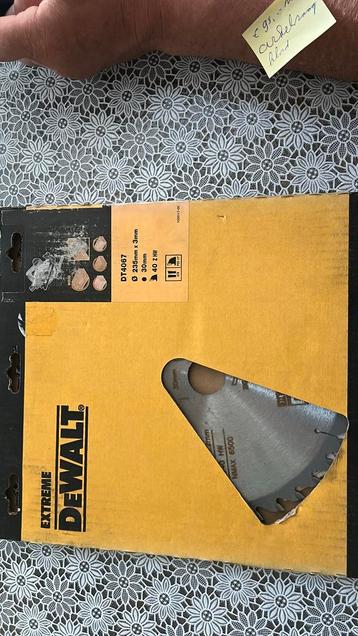 Nieuw DeWalt Zaagblad 235mm - In Verpakking! beschikbaar voor biedingen