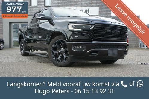 Dodge Ram 1500 4X4 5.7 V8 4x4 Crew Cab Limited Night Acc|Hud, Auto's, Dodge, Bedrijf, Te koop, RAM 1500, 360° camera, ABS, Achteruitrijcamera