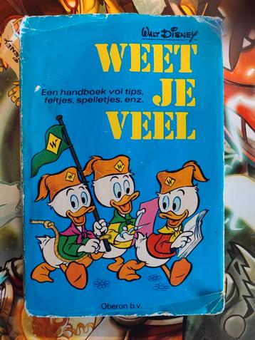Walt Disney - Weet Je Veel - Jeugdboek beschikbaar voor biedingen