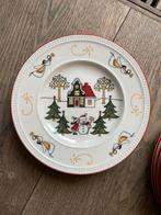 Wedgwood Windsor Christmas Borden Set - Nieuw!, Huis en Inrichting, Keuken | Servies, Nieuw, Ophalen of Verzenden, Bord(en), Wedgwood