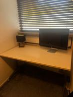 2 x verrijdbaar bureau, Huis en Inrichting, Bureaus, Ophalen, Zo goed als nieuw