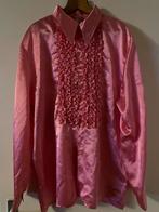 UNISEX ROZE FEEST ROCK&ROLL BLOES 58/ 48-50(?), Feest kleding, Ophalen of Verzenden, Overige halswijdtes, Roze