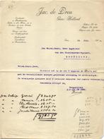Goes-oude factuur- Jac. de Dreu - Bassaltsteenslag -1924, Verzamelen, Overige Verzamelen, Gebruikt, Verzenden