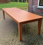 Grote stevige tafel /eettafel van massief hout.  275x105 cm, Huis en Inrichting, Tafels | Eettafels, Ophalen, 200 cm of meer, 50 tot 100 cm