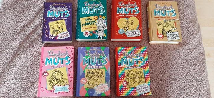 7 delen van DAGBOEK VAN EEN MUTS, Boeken, Kinderboeken | Jeugd | 10 tot 12 jaar, Gelezen, Ophalen