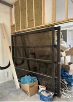 Schuifpuien 6 stuks, Ophalen, Gebruikt, 225 cm of meer, Inclusief glas