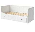 Hemnes uitschuifbed 80x200, Huis en Inrichting, Slaapkamer | Bedden, Ophalen, Eenpersoons, Wit, 80 cm
