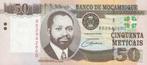 Mozambique 50 Meticais 2006 Kudus, Postzegels en Munten, Bankbiljetten | Afrika, Verzenden, Overige landen, Los biljet