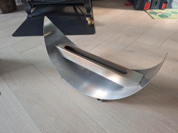 Sfeerhaard design RVS bio ethanol / gel beschikbaar voor biedingen