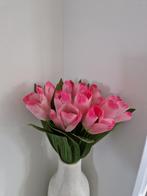 Kunstbloemen - bos roze tulpen, Huis en Inrichting, Ophalen of Verzenden, Zo goed als nieuw, Binnen