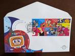 NL 2001; FDC E-442 zegels uit PB 72 met CARTOONS, Verzenden, Onbeschreven, Nederland
