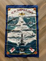 Doek H.M. Submarines 80x50 cm., Vlag of Vaandel, Ophalen of Verzenden, Marine