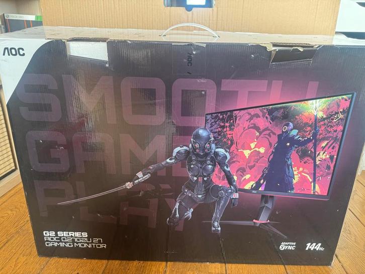 AOC 27 inch 144Hz Gaming Monitor, Computers en Software, Monitoren, Zo goed als nieuw, 101 t/m 150 Hz, Gaming, Ophalen of Verzenden