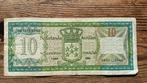 Nederlandse Antillen 10 gulden 1984 circulatie, Ophalen of Verzenden, 10 gulden, Los biljet