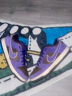 Nike dunk sb low purple safari, Ophalen of Verzenden, Zo goed als nieuw, Sneakers of Gympen, Nike