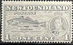 New Foundland - 1c - 1937 additional coronation issue p.13,5, Ophalen of Verzenden