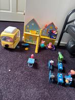 Peppa Pig Speelset met Huis en Bus, Ophalen, Gebruikt, Jongen of Meisje