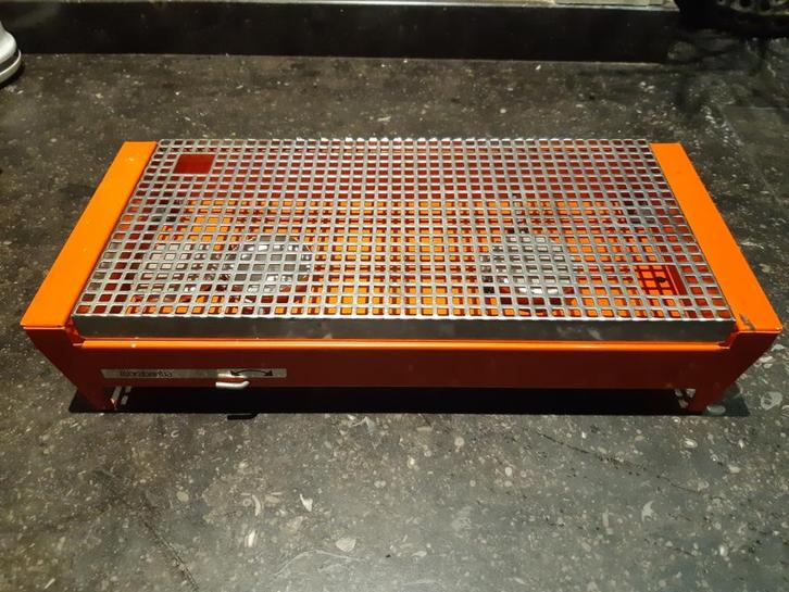 Oranje Brabantia rechaud jaren 70., Huis en Inrichting, Keuken | Keukenbenodigdheden, Zo goed als nieuw, Ophalen of Verzenden