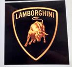 Lamborghini stickers, klok,bord,vlag,model auto, embleem, Nieuw, Auto's, Ophalen of Verzenden