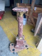 Roze barok marmeren zuil / pilaar / sokkel / paal, Huis en Inrichting, Woonaccessoires | Zuilen en Pilaren, Ophalen, Zo goed als nieuw