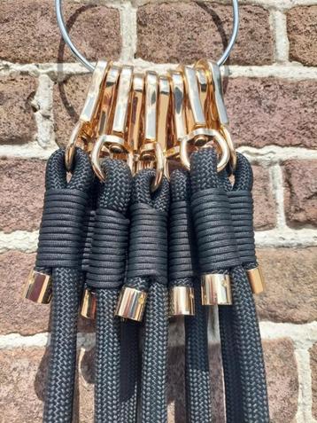 Luxe partij 10 zwarte hondenriemen hondenlijnen 150cm black beschikbaar voor biedingen