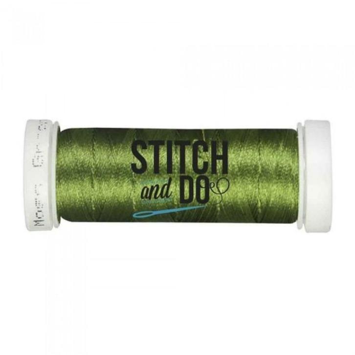 Stitch en Do linnen garen mosgroen SDCD41, Hobby en Vrije tijd, Borduren en Borduurmachines, Nieuw, Borduurgaren of Zijde, Handborduren